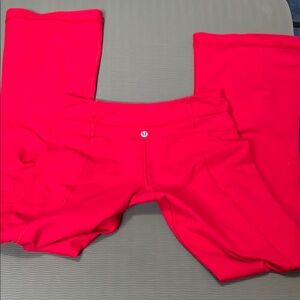 Lululemon Red Leggings